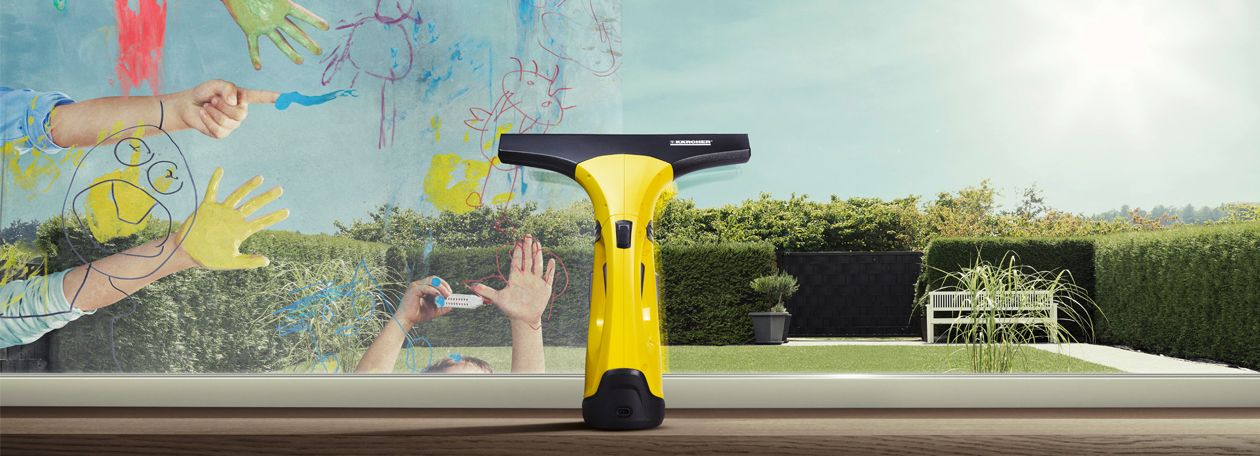 Czyszczenie bez smug – Myjki do okien Karcher