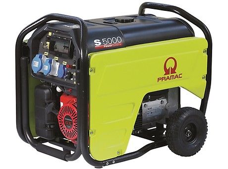 Solidne i kompaktowe generatory wyposażone w panel sterowania – PRAMAC z serii „S” – benzynowe.
