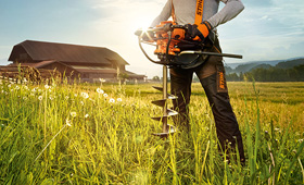 Z impetem w głąb – Świder jedno- i dwuosobowy STIHL